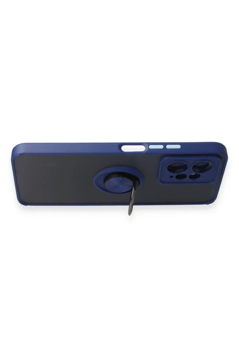 Xiaomi Redmi Note 12 4G Kılıf Montreal Yüzüklü Silikon Kapak - Lacivert Fiyatı, Yorumları ve Özellikleri