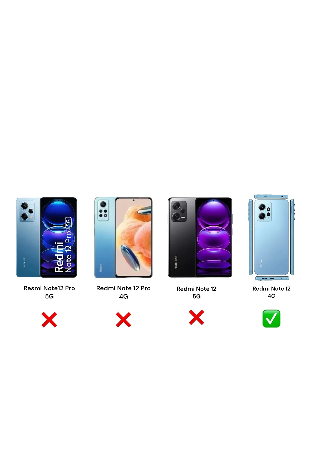 Xiaomi Redmi Note 12 Pro Plus+ Boyun Askılı Şeffaf Tank Kılıf Siyah