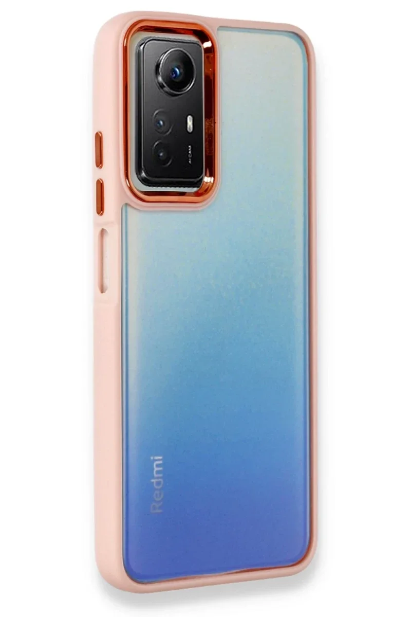Xiaomi Redmi Note 12S Kılıf Dora Kapak - Pudra Xiaomi Redmi Note 12S Kılıf Dora Kapak - Pudra