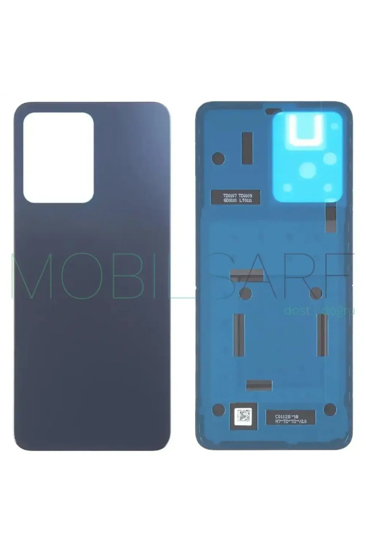 XİAOMİ REDMİ NOTE 12 4G ARKA KAPAK Gri