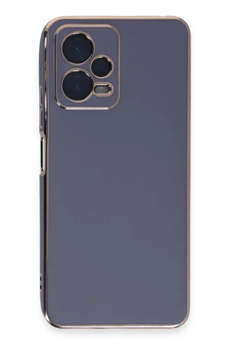 Xiaomi Redmi Note 12 Pro Plus Kılıf Volet Silikon - Mavi Xiaomi Redmi Note 12 Pro Plus Kılıf Volet Silikon - Mavi