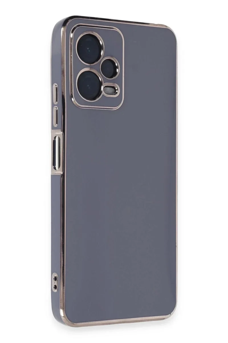 Xiaomi Redmi Note 12 Pro Plus Kılıf Volet Silikon - Mavi Xiaomi Redmi Note 12 Pro Plus Kılıf Volet Silikon - Mavi