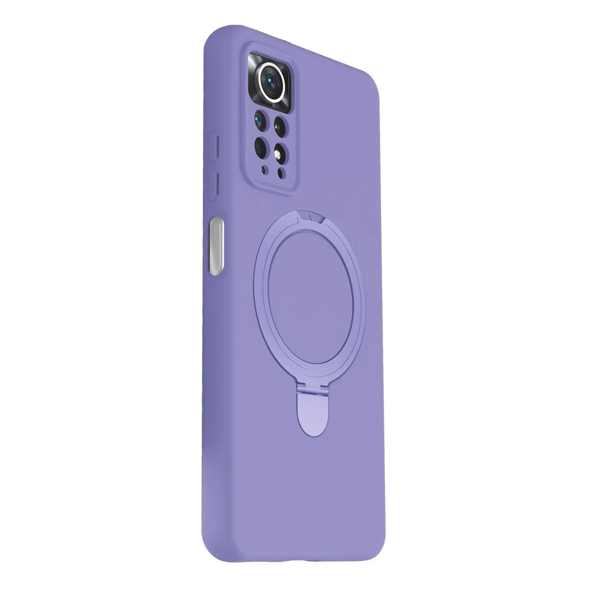 Xiaomi Redmi Note 12 Pro 4g Regal Magsafe Standlı Kapak - Lila