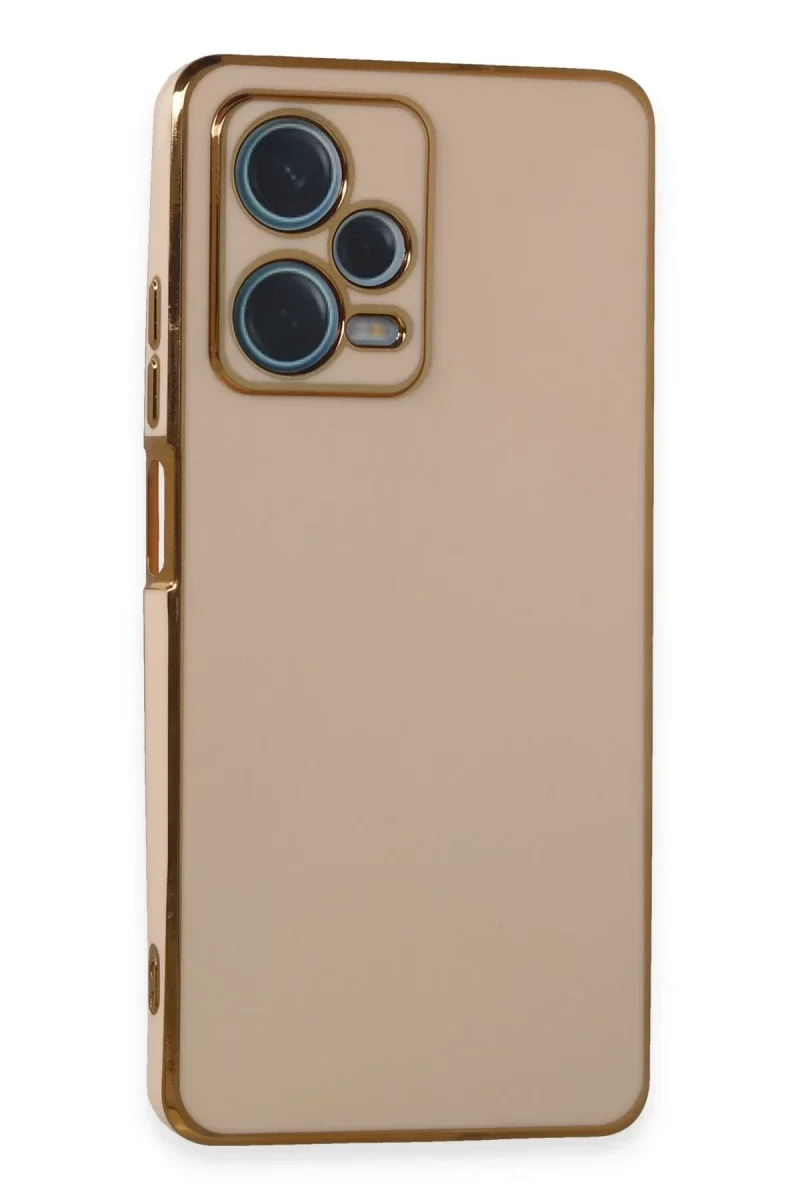 Xiaomi Redmi Note 12 Pro Plus Kılıf Volet Silikon - Pembe