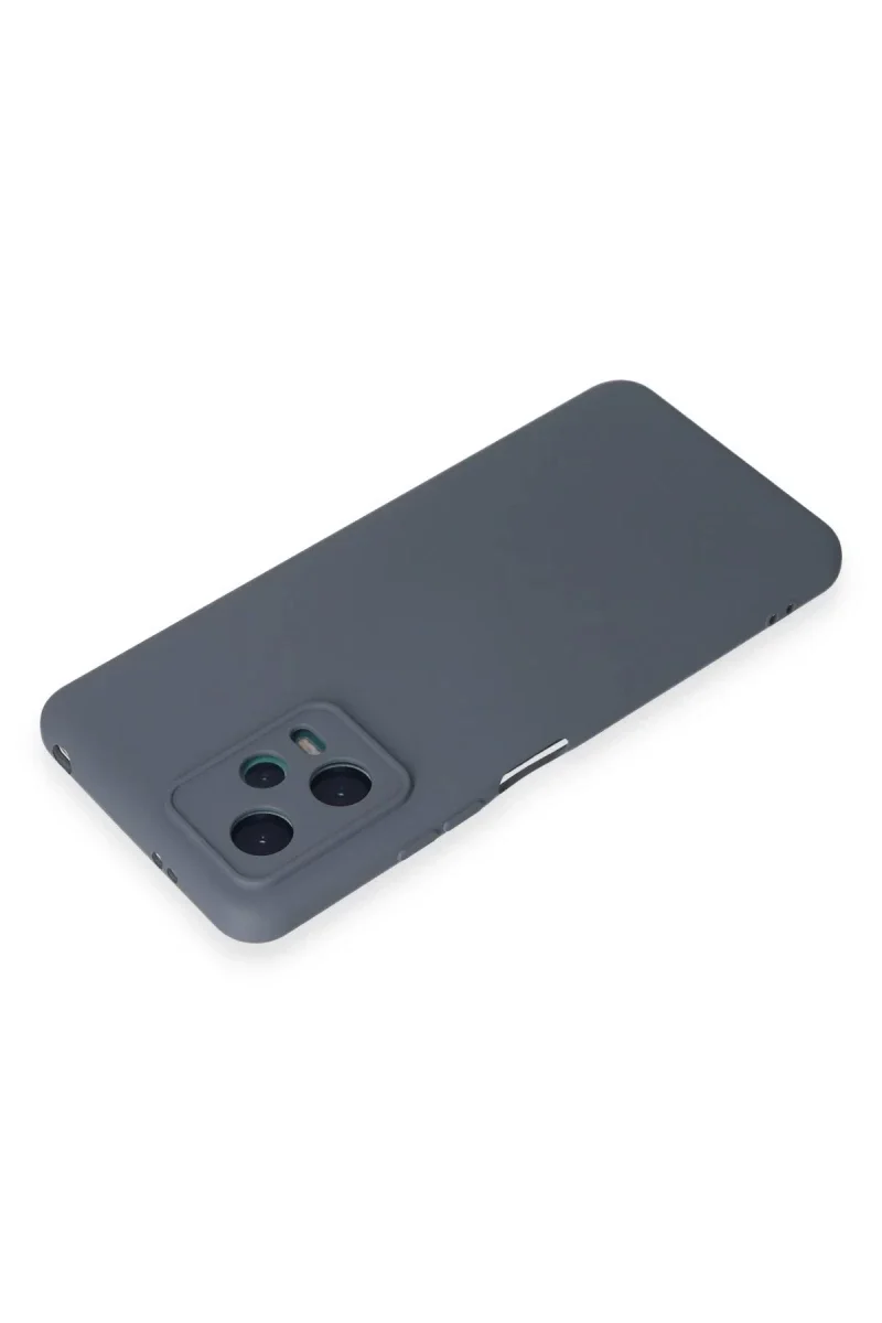 Xiaomi Redmi Note 12 5G Kılıf Nano içi Kadife Silikon - Gri Xiaomi Redmi Note 12 5G Kılıf Nano içi Kadife Silikon - Gri