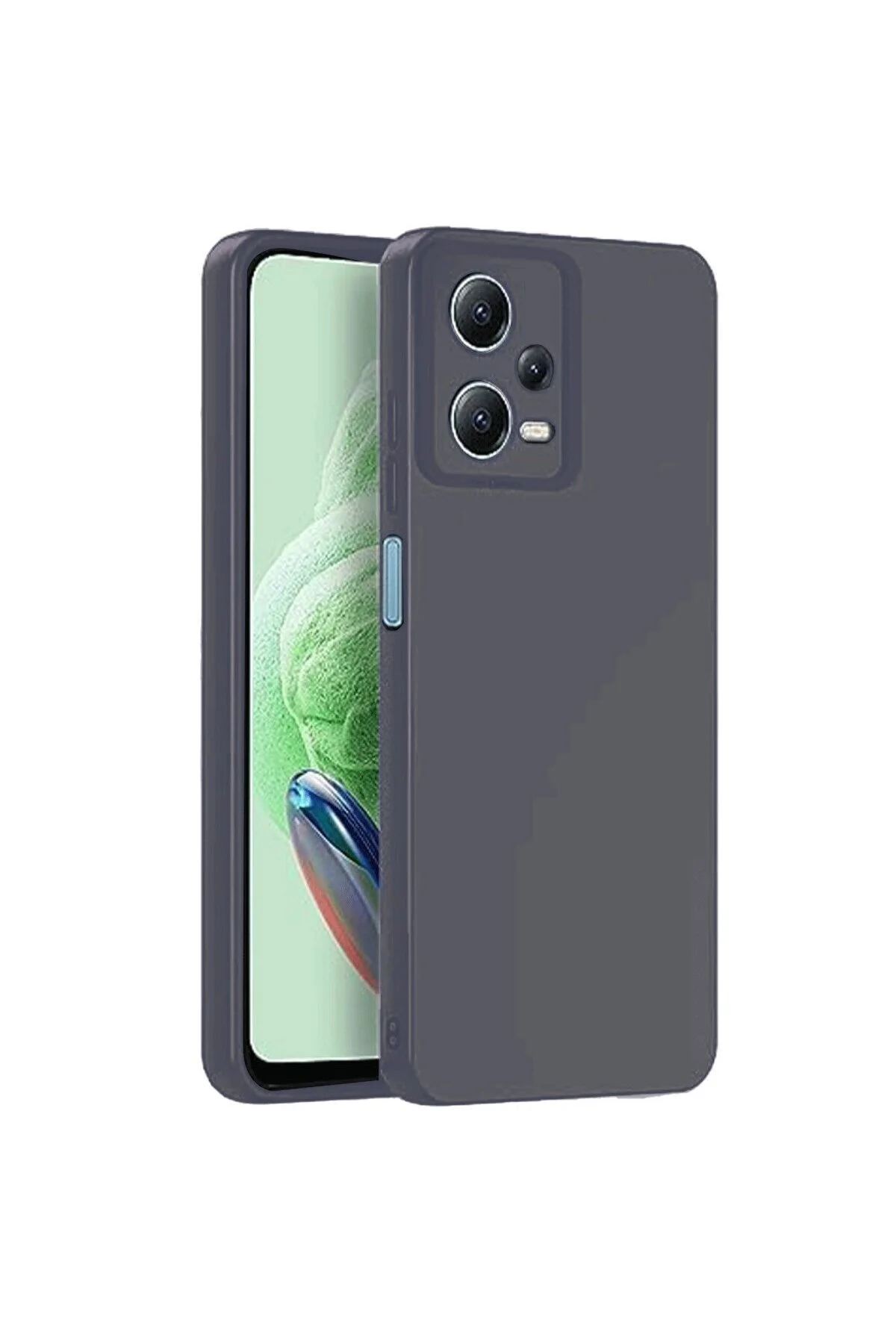 Xiaomi Redmi Note 12 Pro 5g Kılıf Nano İçi Kadife Silikon - Gri