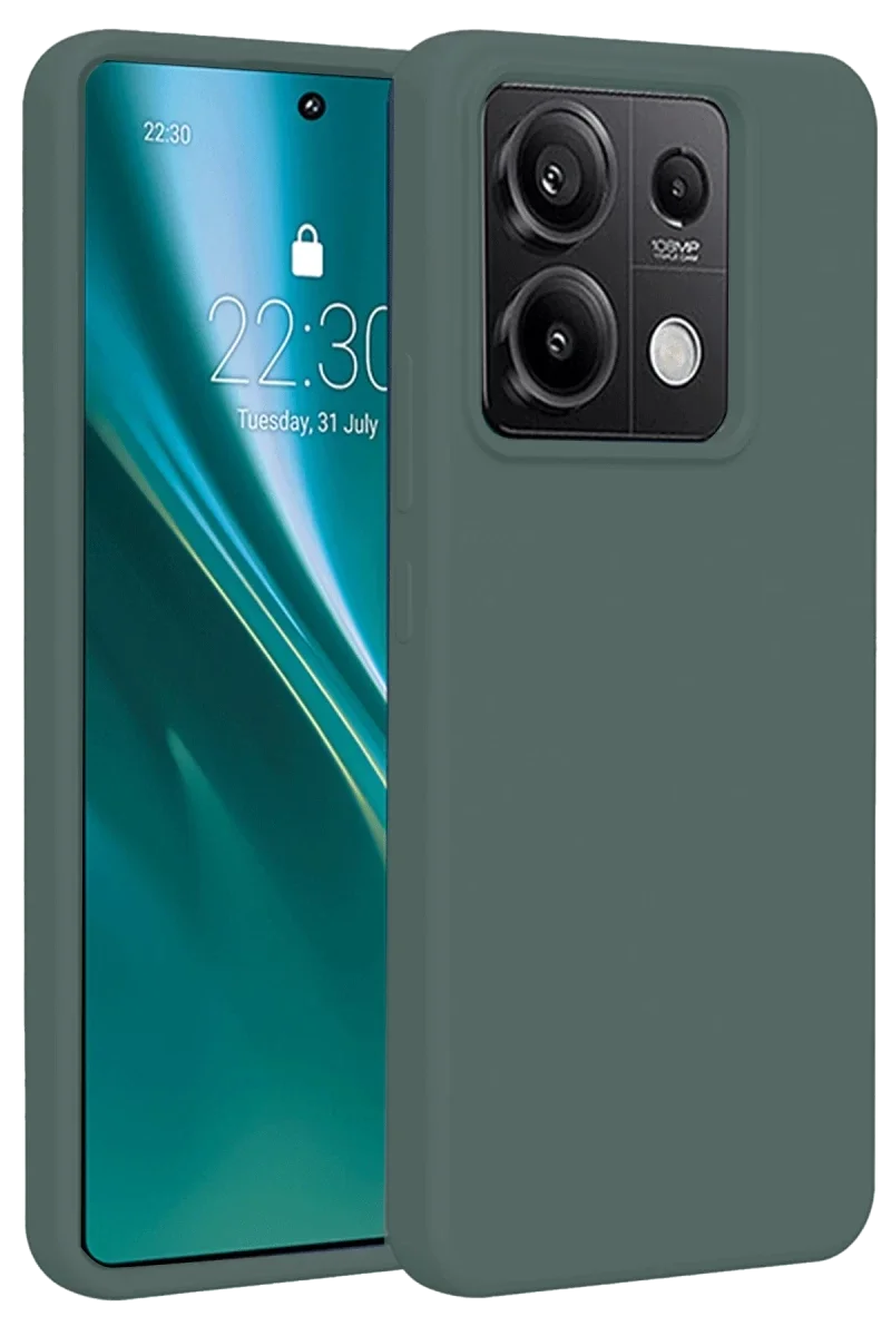 Xiaomi Redmi Note 13 Pro 4G Kılıf First Silikon - Koyu Yeşil Fiyatı, Yorumları ve Özellikleri