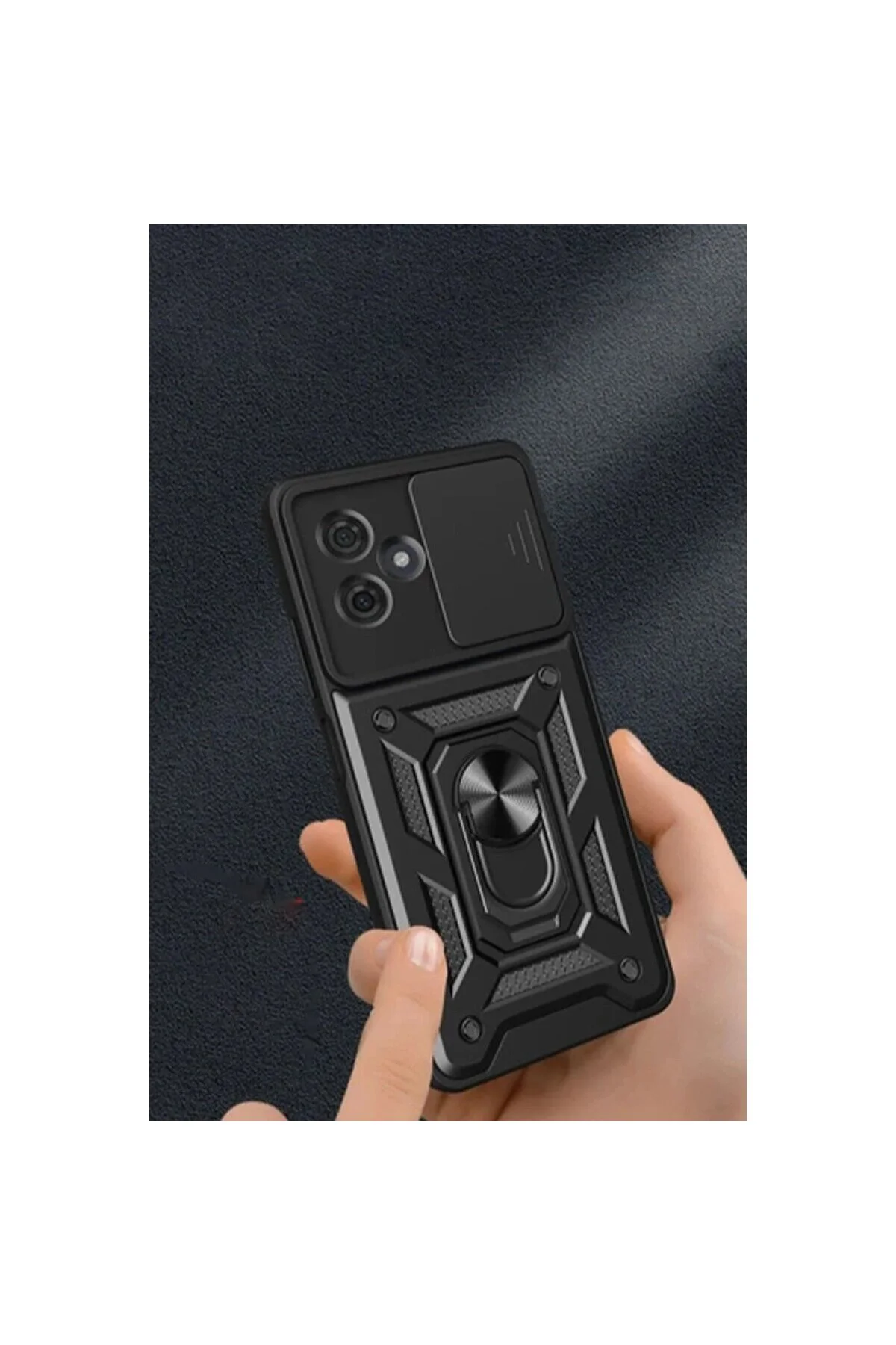 Xiaomi Redmi Note 13 Pro Plus Kılıf Pars Lens Yüzüklü Silikon - Siyah Xiaomi Redmi Note 13 Pro Plus Kılıf Pars Lens Yüzüklü Silikon - Siyah