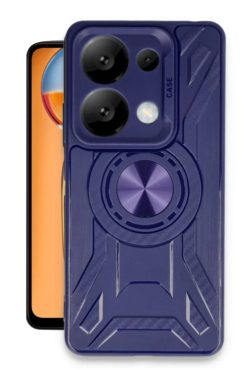 Xiaomi Redmi Note 13 Pro 5G Kılıf Lincoln Silikon - Lacivert Xiaomi Redmi Note 13 Pro 5G Kılıf Lincoln Silikon - Lacivert