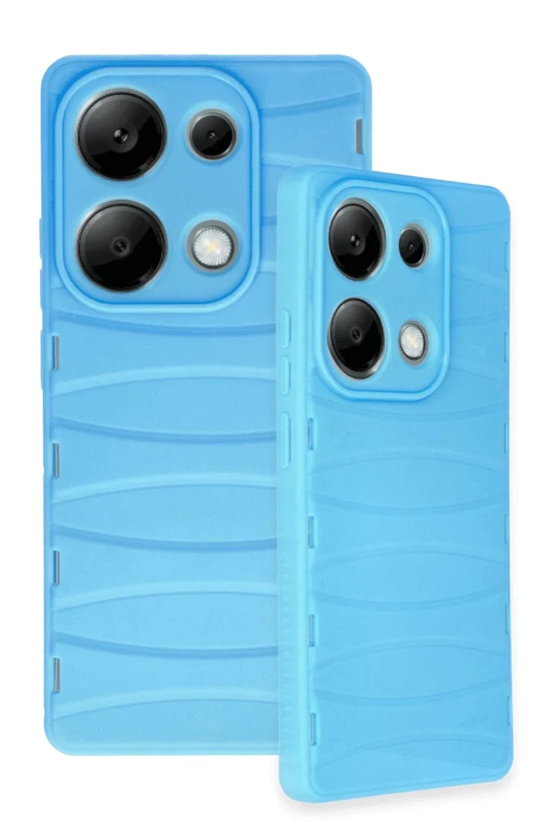 Xiaomi Redmi Note 13 Pro 4G Kılıf Bibercas Silikon Kapak - Mavi Fiyatı, Yorumları ve Özellikleri