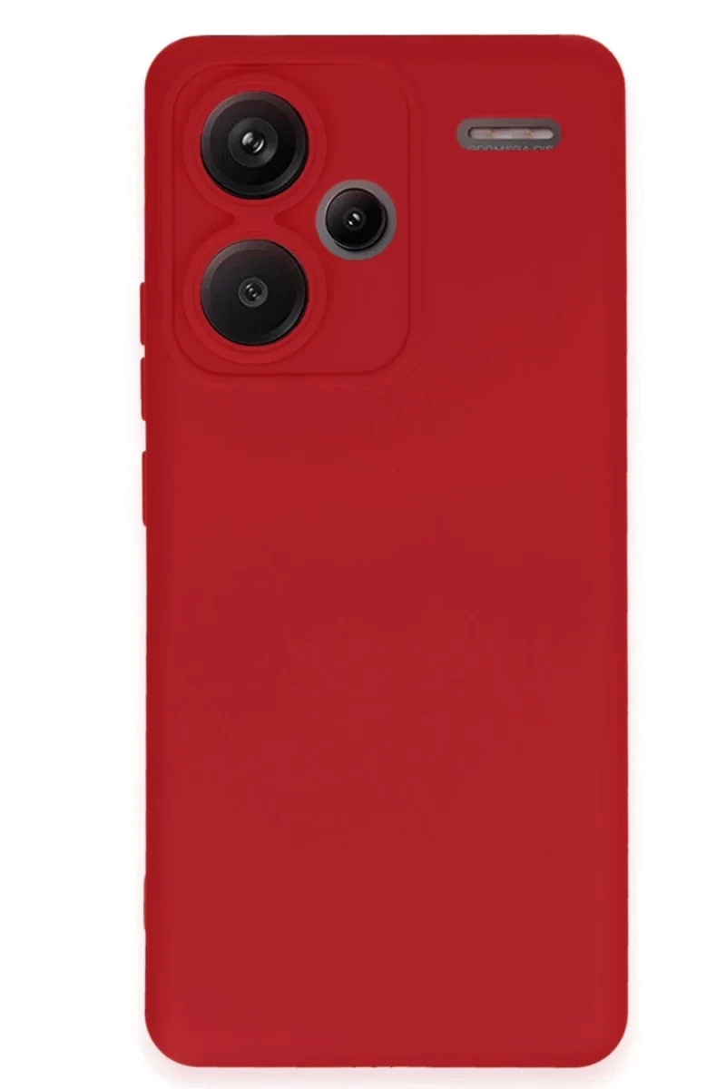 Xiaomi Redmi Note 13 Pro Plus Kılıf Nano içi Kadife Silikon - Kırmızı Fiyatı, Yorumları ve Özellikleri