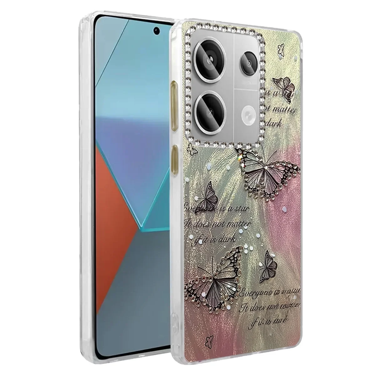 Xiaomi Redmi Note 13 Pro 4g Kılıf Blade Aynalı Desenli Kapak - Desen 6 Xiaomi Redmi Note 13 Pro 4g Kılıf Blade Aynalı Desenli Kapak - Desen 6