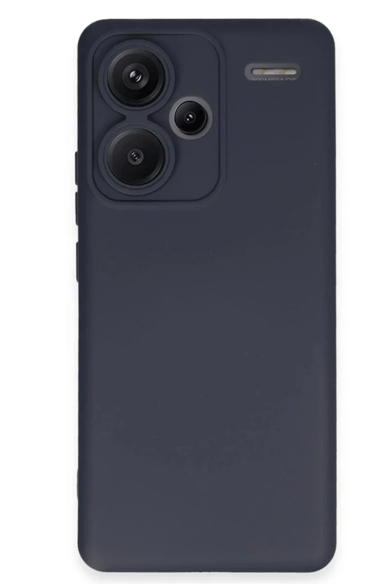 Xiaomi Redmi Note 13 Pro Plus Kılıf Nano içi Kadife Silikon - Lacivert Xiaomi Redmi Note 13 Pro Plus Kılıf Nano içi Kadife Silikon - Lacivert