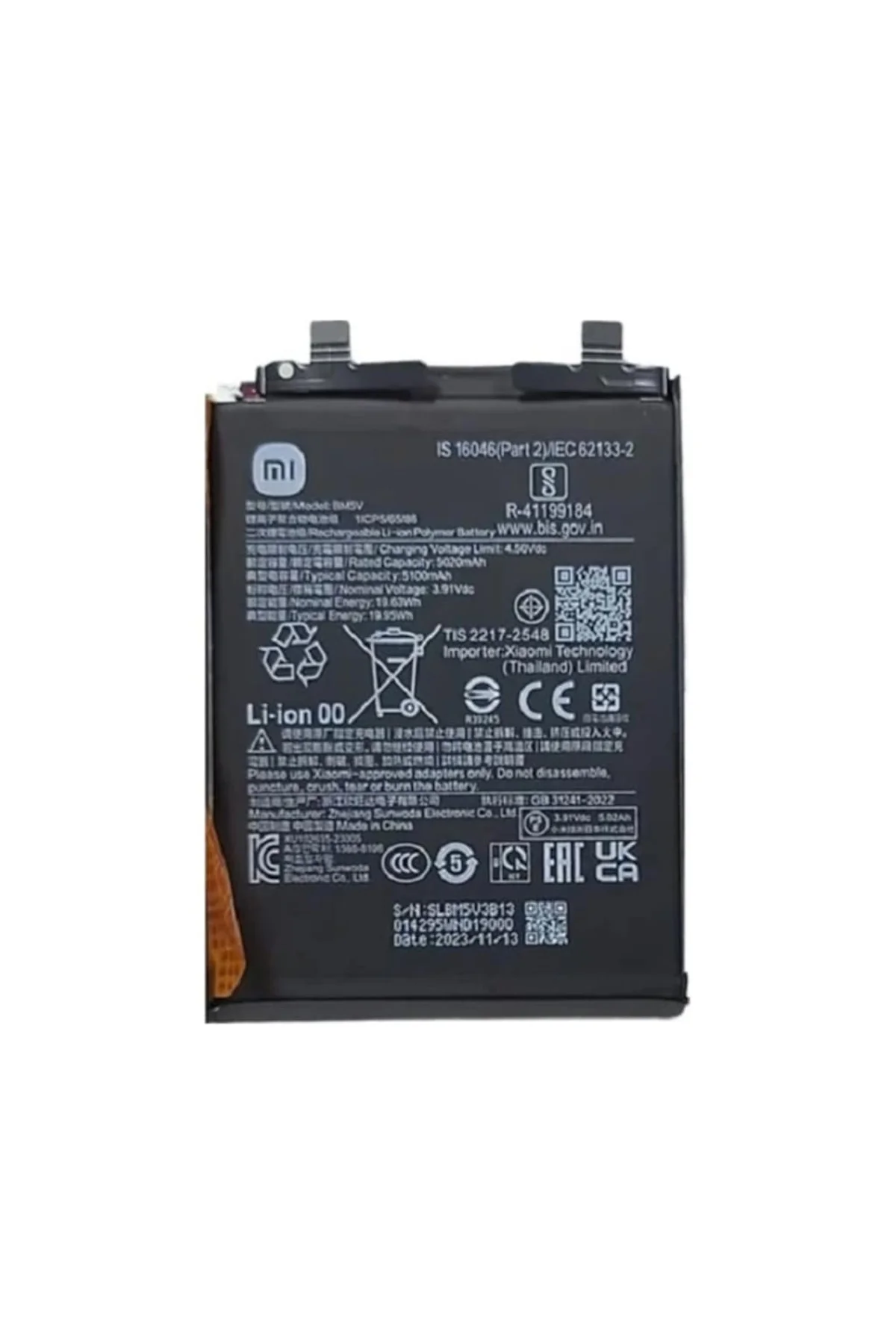Xiaomi Redmi Note 13 Pro 5g Uyumlu Pil Batarya 5100 Mah