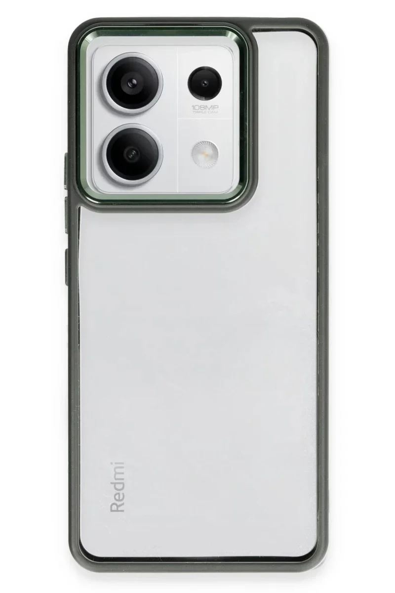 Xiaomi Redmi Note 13 4G Kılıf Power Silikon - Koyu Yeşil Xiaomi Redmi Note 13 4G Kılıf Power Silikon - Koyu Yeşil