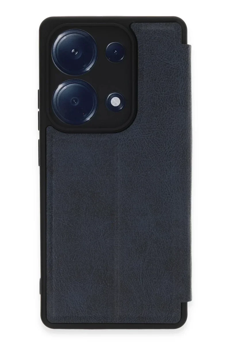 Xiaomi Redmi Note 13 Pro 4G Kılıf Flip Cover - Lacivert Xiaomi Redmi Note 13 Pro 4G Kılıf Flip Cover - Lacivert