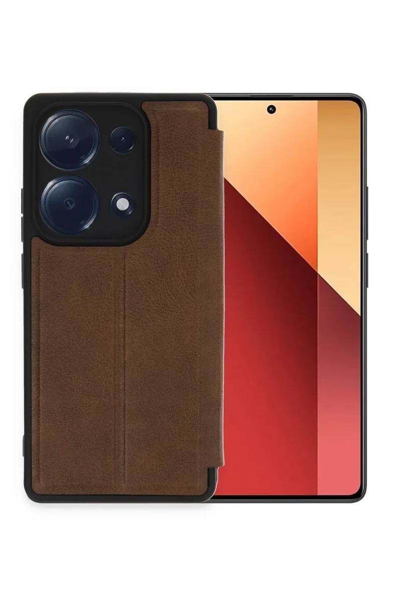Xiaomi Redmi Note 13 Pro 4G Kılıf Flip Cover - Taba Xiaomi Redmi Note 13 Pro 4G Kılıf Flip Cover - Taba