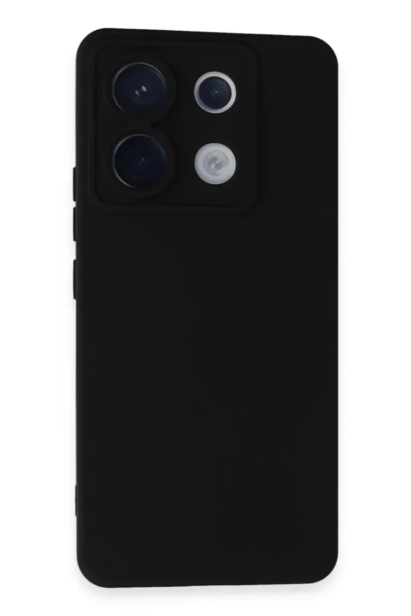 Xiaomi Redmi Note 13 Pro 5G Kılıf Nano içi Kadife Silikon - Siyah Xiaomi Redmi Note 13 Pro 5G Kılıf Nano içi Kadife Silikon - Siyah
