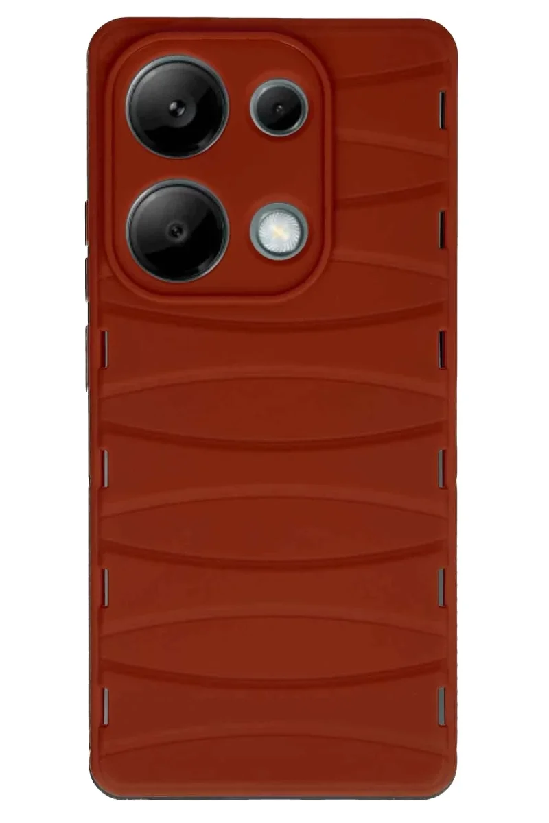 Xiaomi Redmi Note 13 Pro 4G Kılıf Bibercas Silikon Kapak - Kırmızı Xiaomi Redmi Note 13 Pro 4G Kılıf Bibercas Silikon Kapak - Kırmızı