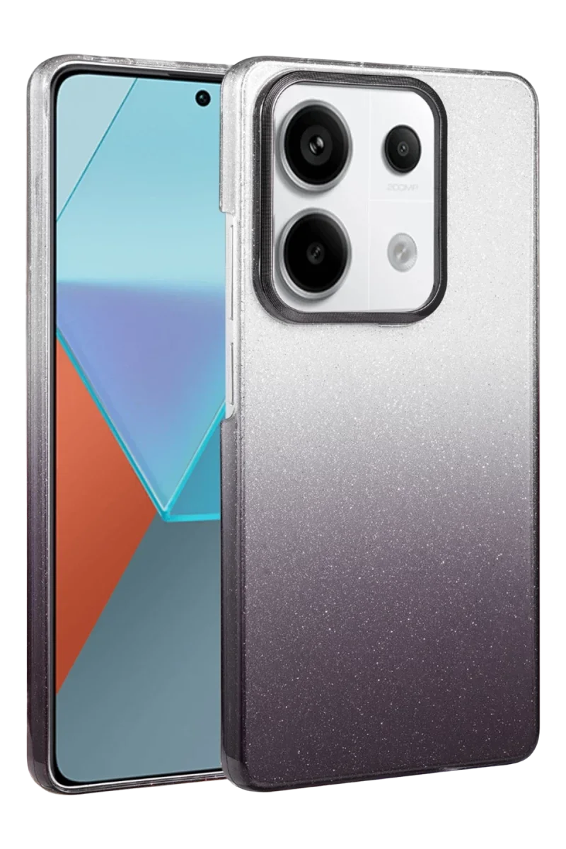 Xiaomi Redmi Note 13 Pro 4G Glossy Kapak - Siyah
