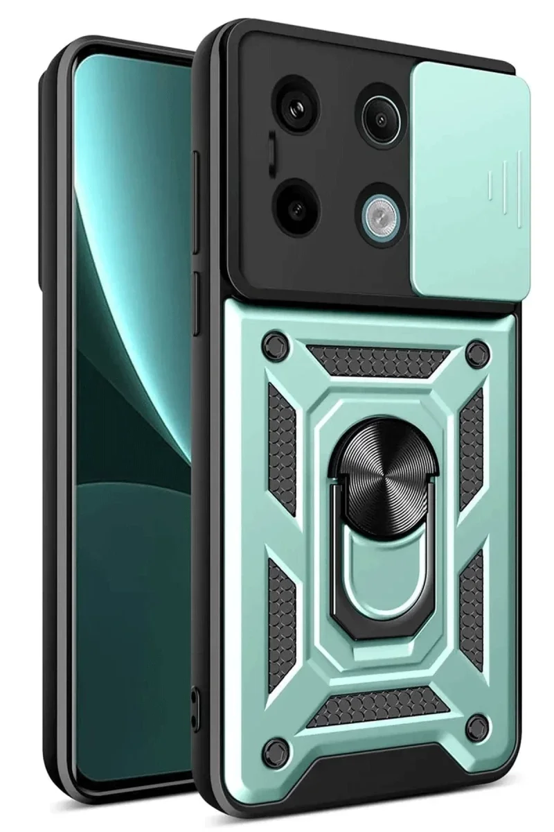 Xiaomi Redmi Note 13 Pro 4G Pars Lens Yüzüklü Silikon - Yeşil Fiyatı, Yorumları ve Özellikleri
