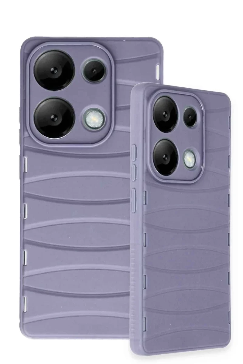 Xiaomi Redmi Note 13 Pro 4G Kılıf Bibercas Silikon Kapak - Lila Fiyatı, Yorumları ve Özellikleri