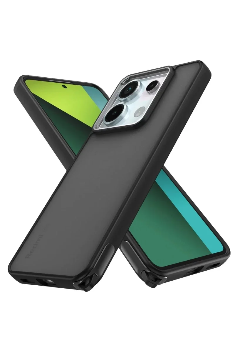 Xiaomi Redmi Note 13 Pro 5G Kılıf Elegant Kapak - Siyah Xiaomi Redmi Note 13 Pro 5G Kılıf Elegant Kapak - Siyah