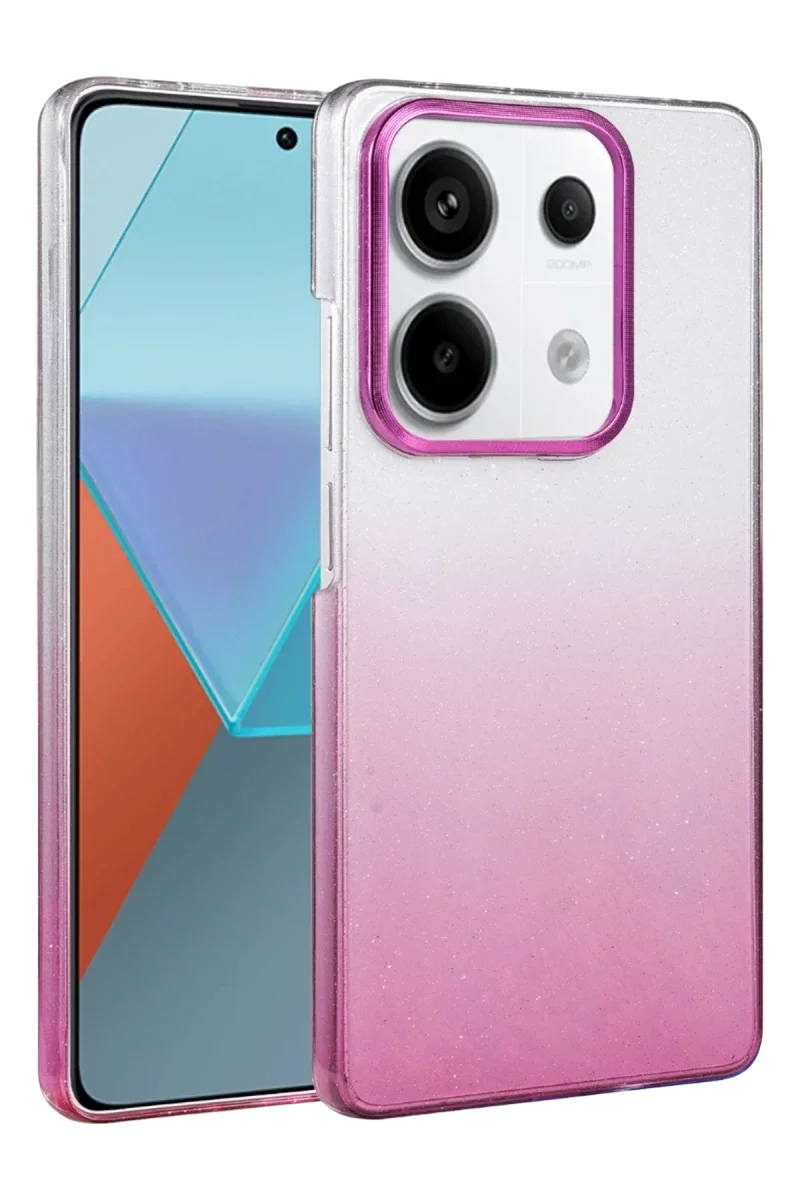Xiaomi Redmi Note 13 Pro 4G Glossy Kapak - Mor Xiaomi Redmi Note 13 Pro 4G Glossy Kapak - Mor