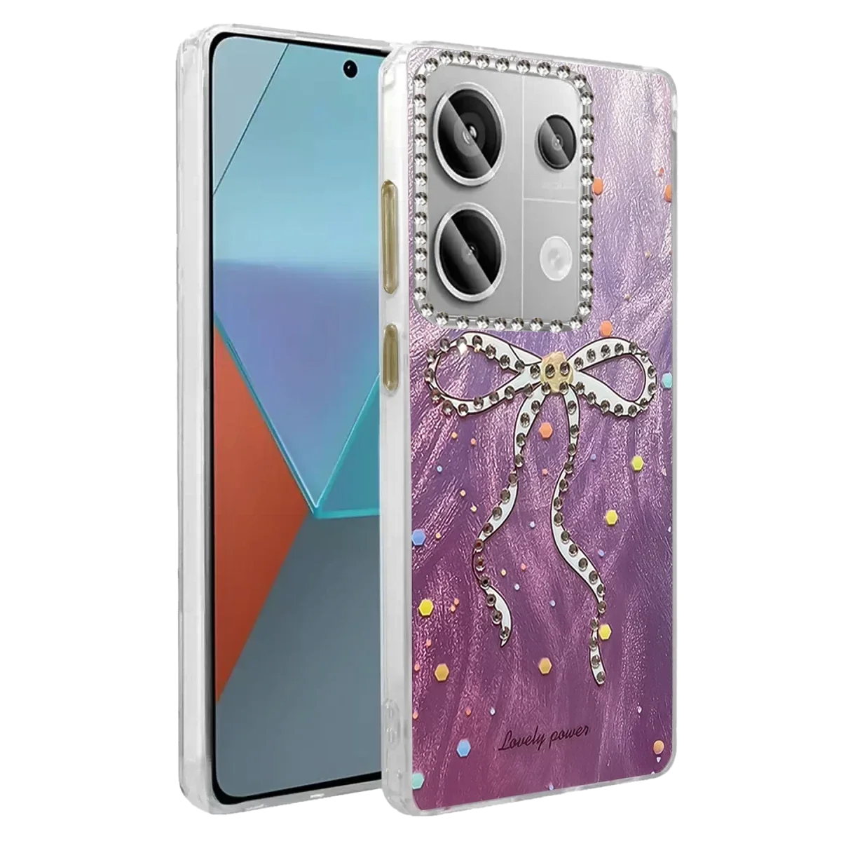 Xiaomi Redmi Note 13 Pro 4G Kılıf Blade Aynalı Desenli Kapak - Desen 1 Xiaomi Redmi Note 13 Pro 4G Kılıf Blade Aynalı Desenli Kapak - Desen 1