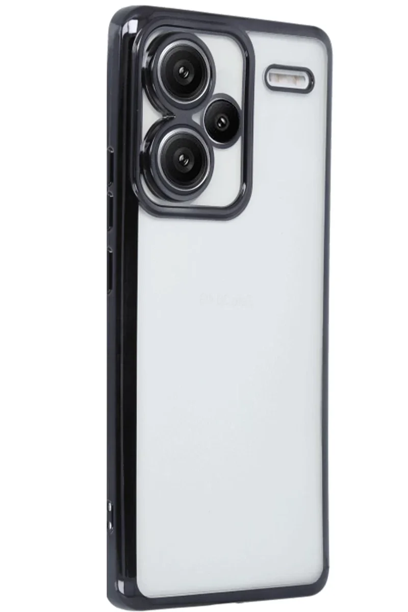 Xiaomi Redmi Note 13 Pro Plus Kılıf Razer Lensli Silikon - Siyah Xiaomi Redmi Note 13 Pro Plus Kılıf Razer Lensli Silikon - Siyah