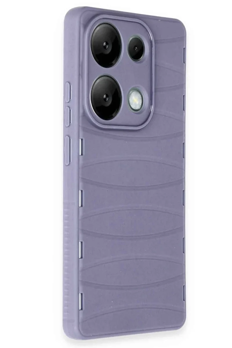 Xiaomi Redmi Note 13 Pro 4G Kılıf Bibercas Silikon Kapak - Lila Fiyatı, Yorumları ve Özellikleri