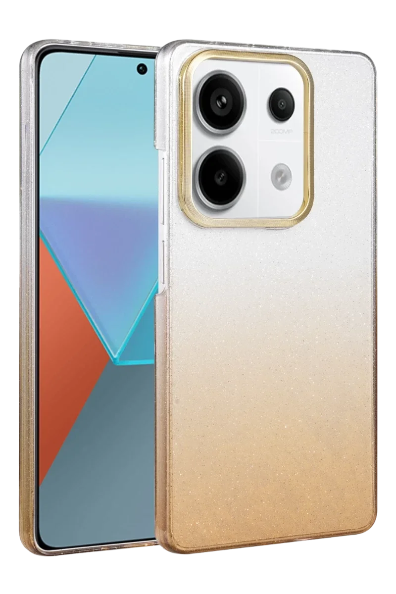 Xiaomi Redmi Note 13 Pro 4G Glossy Kapak - Çöl Titanyum Xiaomi Redmi Note 13 Pro 4G Glossy Kapak - Çöl Titanyum