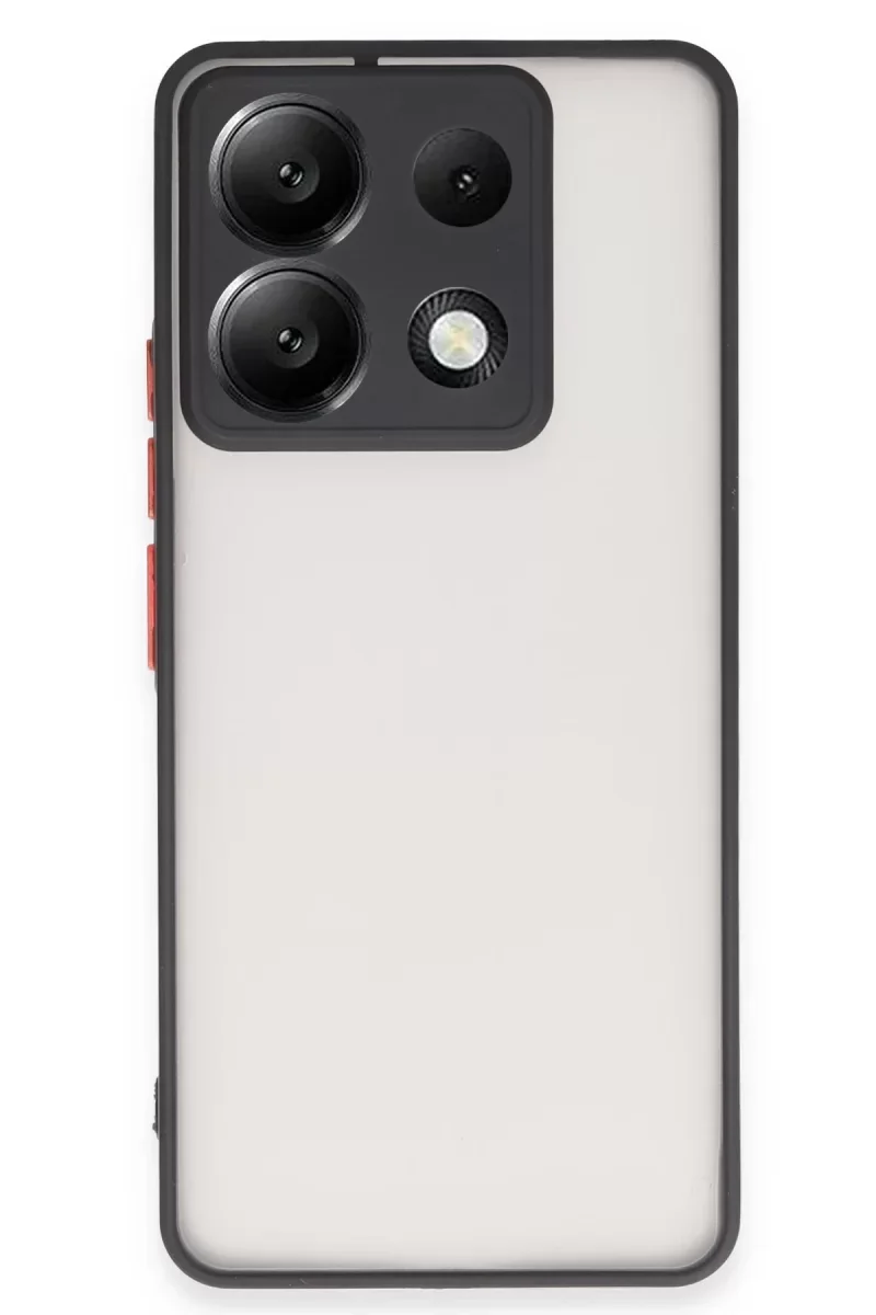 Xiaomi Redmi Note 13 Pro 5G Kılıf Montreal Silikon Kapak - Siyah Xiaomi Redmi Note 13 Pro 5G Kılıf Montreal Silikon Kapak - Siyah