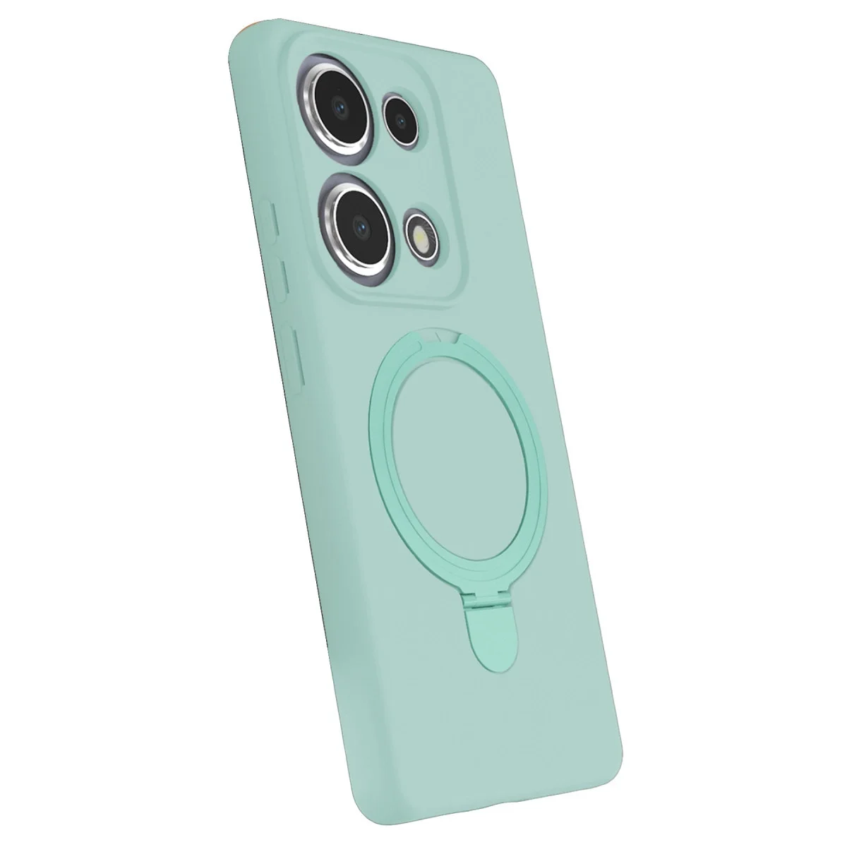 Xiaomi Redmi Note 13 Pro 4g Regal Magsafe Standlı Kapak - Su Yeşili Xiaomi Redmi Note 13 Pro 4g Regal Magsafe Standlı Kapak - Su Yeşili