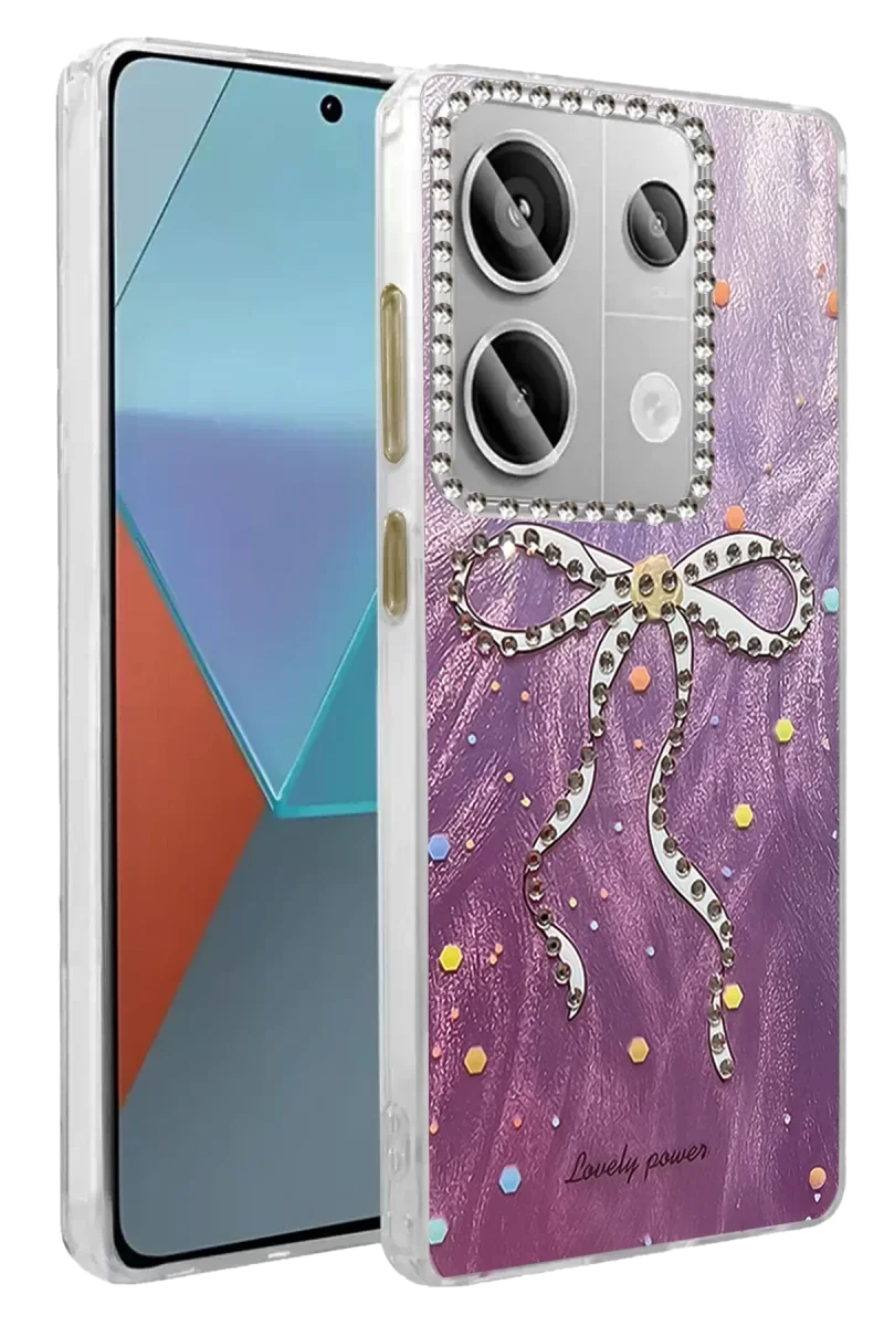 Xiaomi Redmi Note 13 Pro 4G Kılıf Blade Aynalı Desenli Kapak - Desen 1 Xiaomi Redmi Note 13 Pro 4G Kılıf Blade Aynalı Desenli Kapak - Desen 1