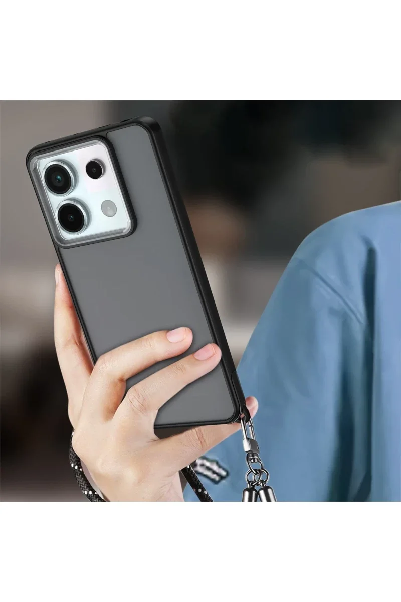 Xiaomi Redmi Note 13 Pro 5G Kılıf Elegant Kapak - Siyah Xiaomi Redmi Note 13 Pro 5G Kılıf Elegant Kapak - Siyah