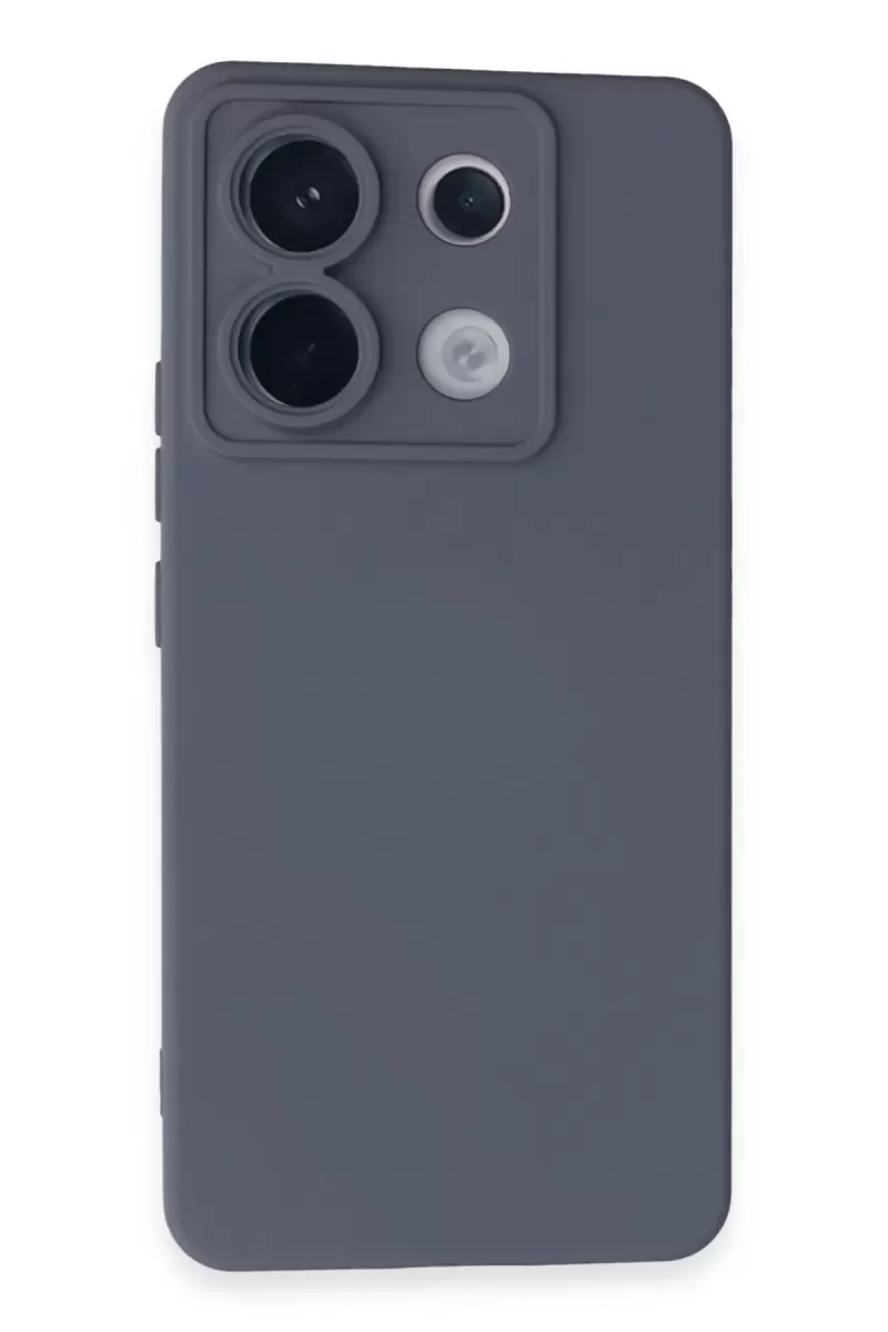 Xiaomi Redmi Note 13 Pro 5G Kılıf Nano içi Kadife Silikon - Gri Fiyatı, Yorumları ve Özellikleri