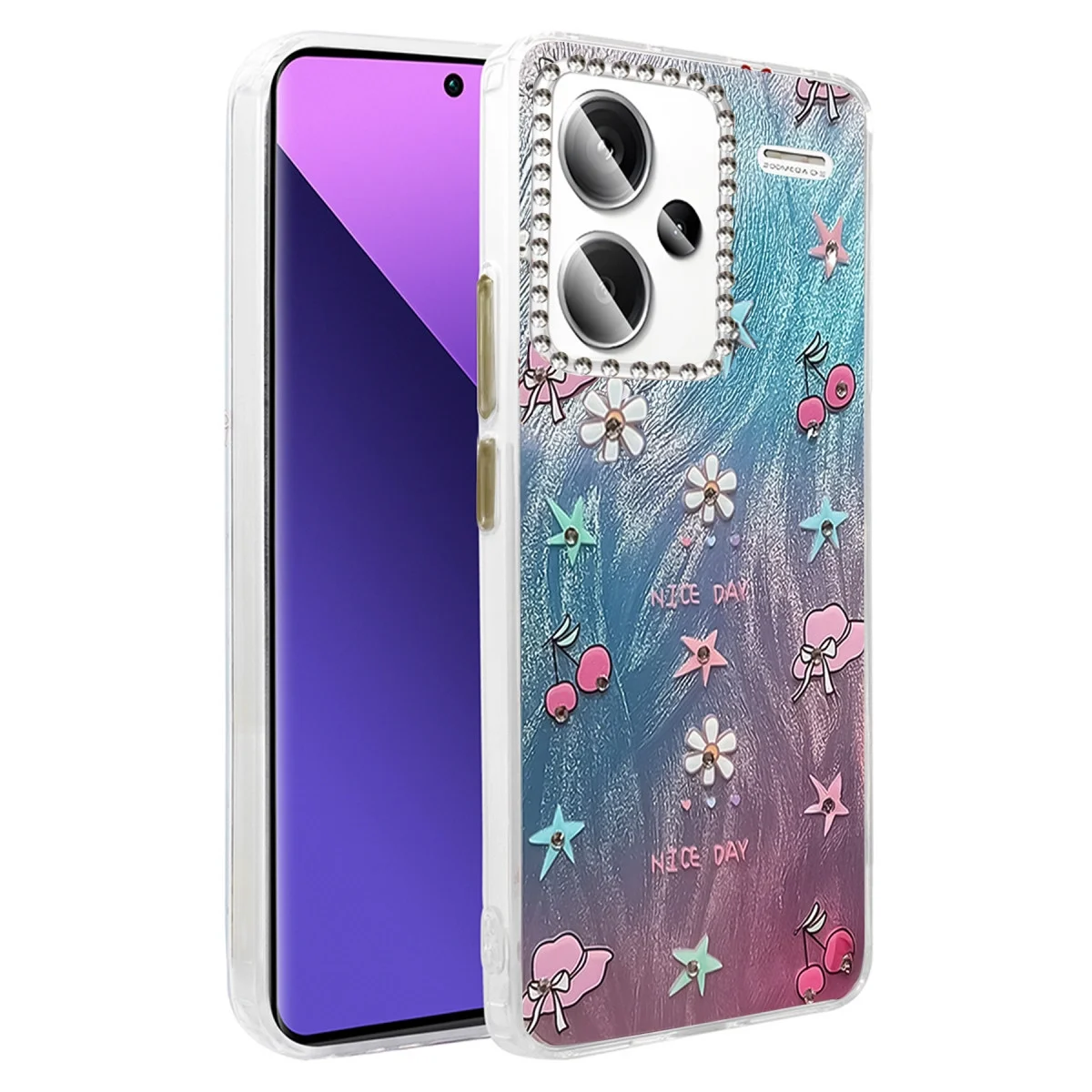 Xiaomi Redmi Note 13 Pro Plus Kılıf Blade Aynalı Desenli Kapak - Desen 4 Xiaomi Redmi Note 13 Pro Plus Kılıf Blade Aynalı Desenli Kapak - Desen 4