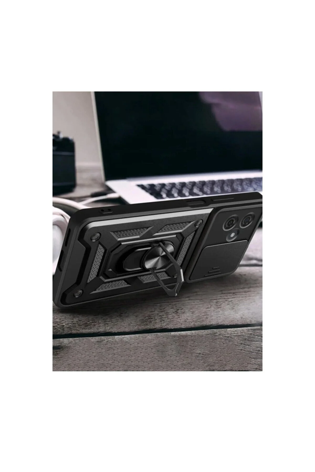 Xiaomi Redmi Note 13 Pro Plus Kılıf Pars Lens Yüzüklü Silikon - Siyah Xiaomi Redmi Note 13 Pro Plus Kılıf Pars Lens Yüzüklü Silikon - Siyah
