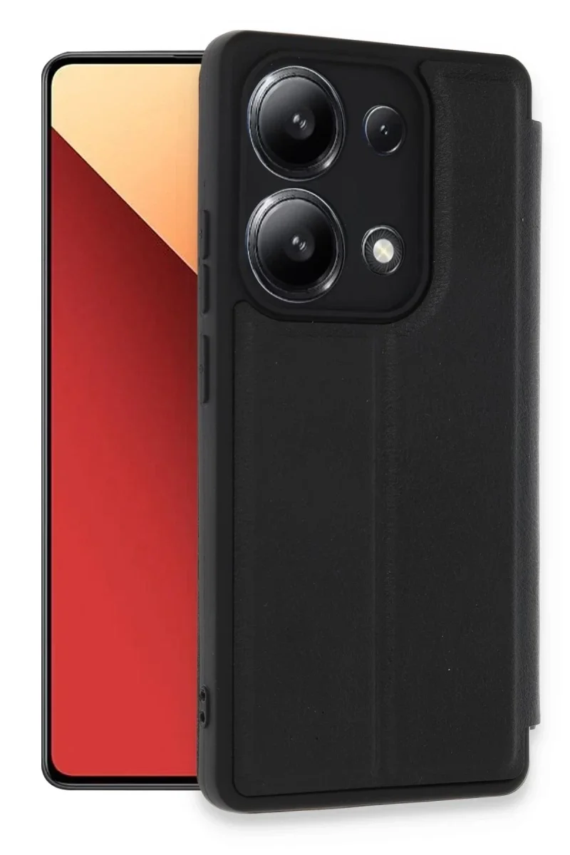 Xiaomi Redmi Note 13 4G Kılıf Flip Cover - Siyah Fiyatı, Yorumları ve Özellikleri