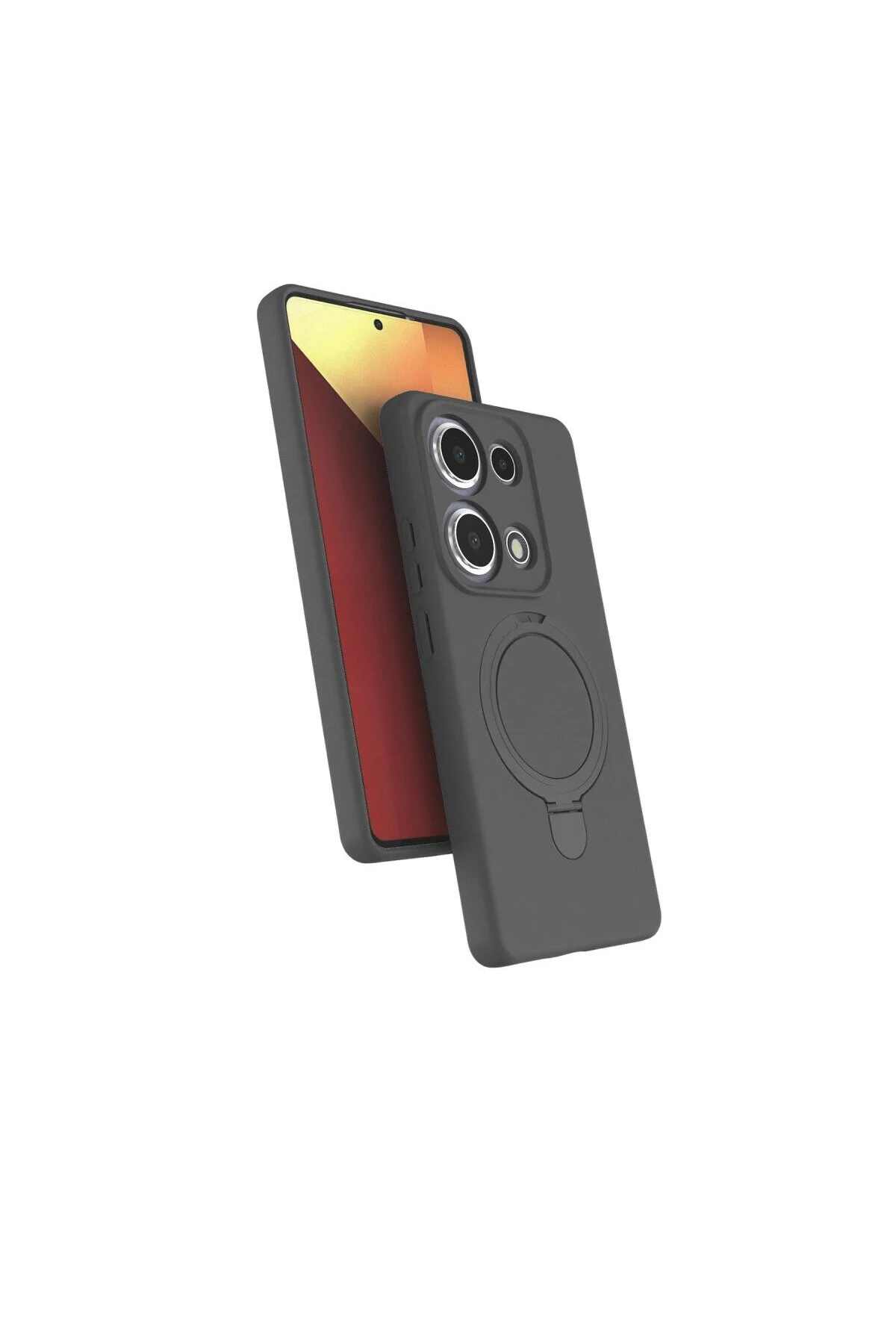 Xiaomi Redmi Note 13 Pro 4g Regal Magsafe Standlı Kapak - Titan Gri