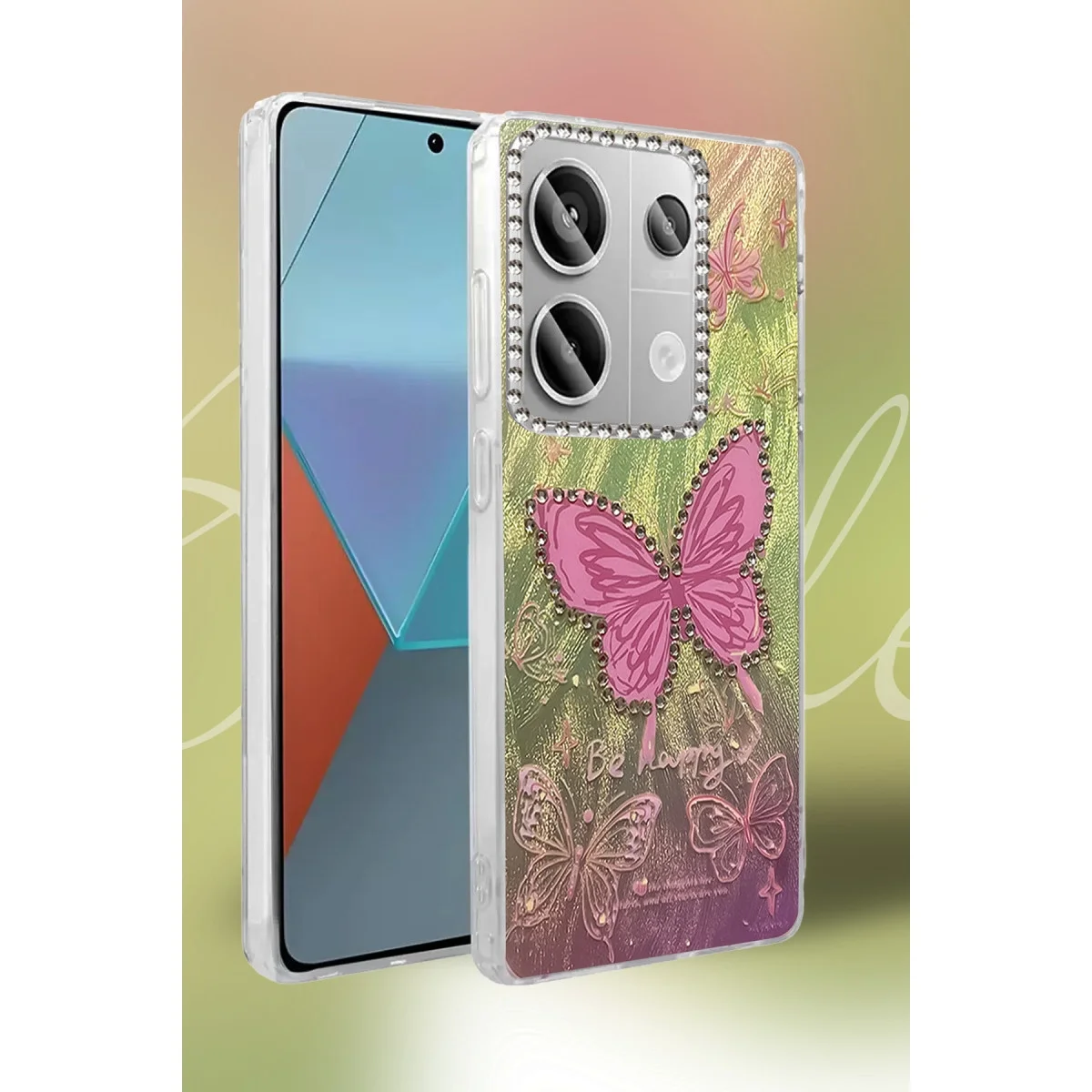 Xiaomi Redmi Note 13 Pro 4g Kılıf Blade Aynalı Desenli Kapak - Desen 4 Xiaomi Redmi Note 13 Pro 4g Kılıf Blade Aynalı Desenli Kapak - Desen 4