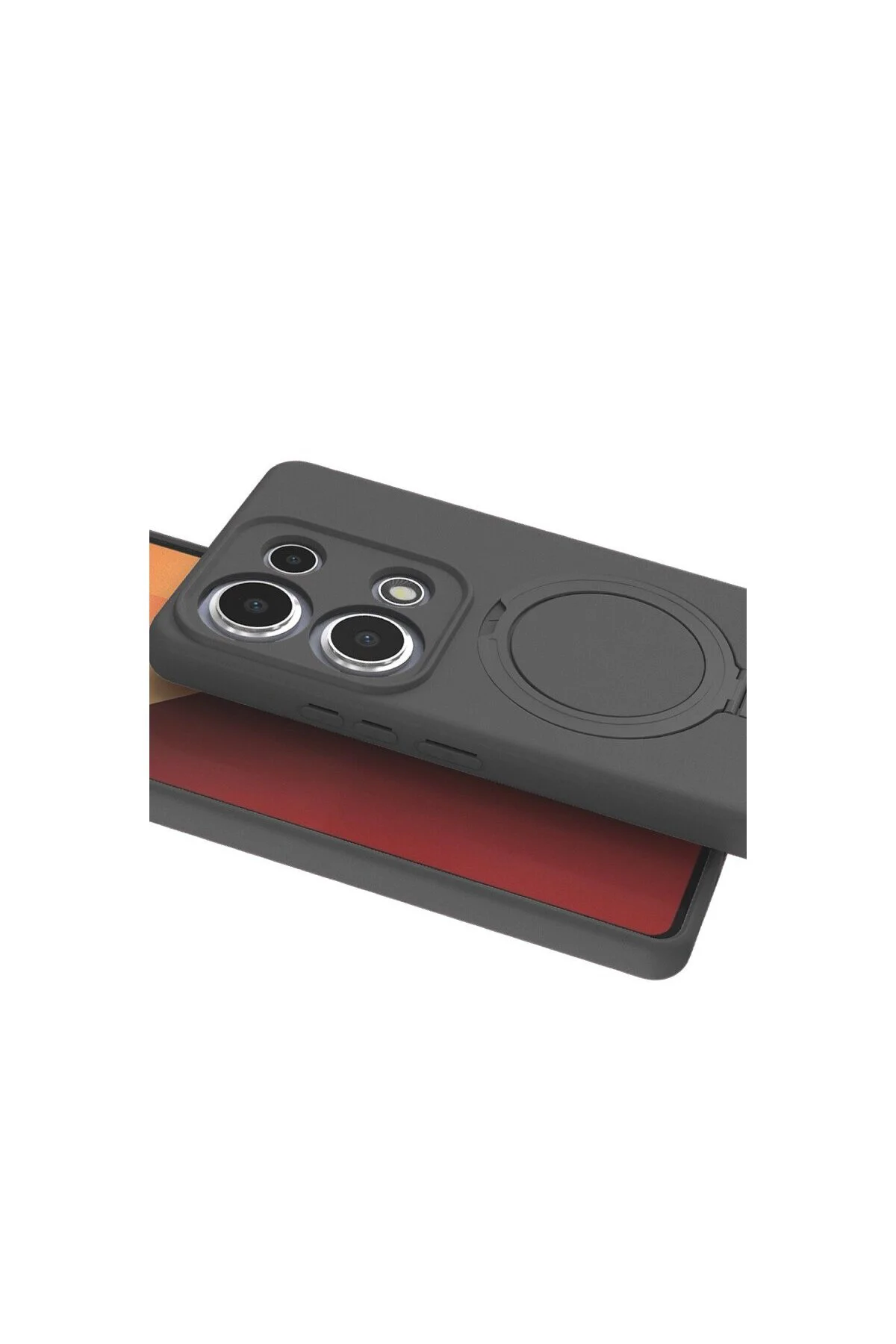 Xiaomi Redmi Note 13 Pro 4g Regal Magsafe Standlı Kapak - Titan Gri