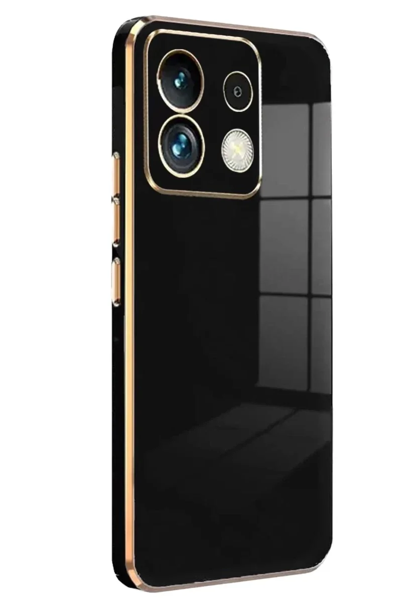 Xiaomi Redmi Note 13 5G Kılıf Volet Silikon - Siyah