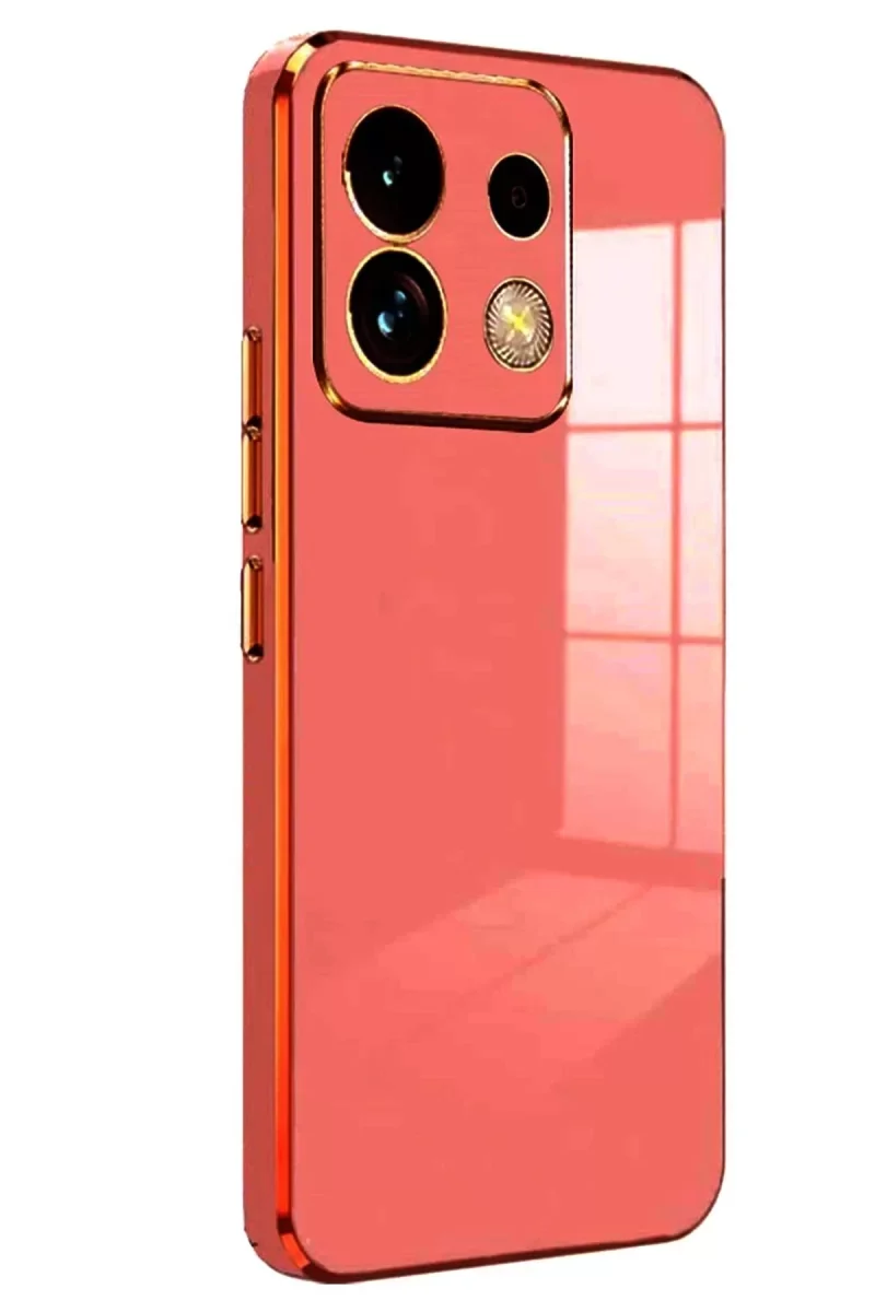 Xiaomi Redmi Note 13 4G Kılıf Volet Silikon - Kırmızı