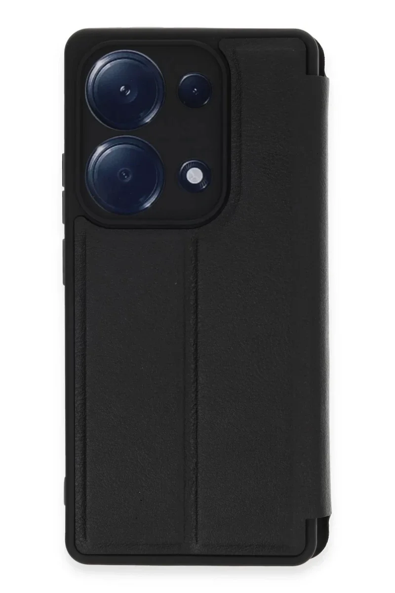Xiaomi Redmi Note 13 Pro 4G Kılıf Flip Cover - Siyah Xiaomi Redmi Note 13 Pro 4G Kılıf Flip Cover - Siyah