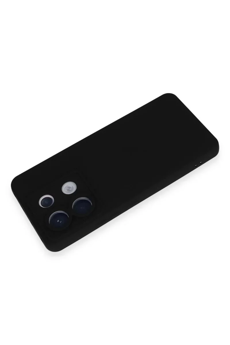 Xiaomi Redmi Note 13 Pro 5G Kılıf Nano içi Kadife Silikon - Siyah Xiaomi Redmi Note 13 Pro 5G Kılıf Nano içi Kadife Silikon - Siyah