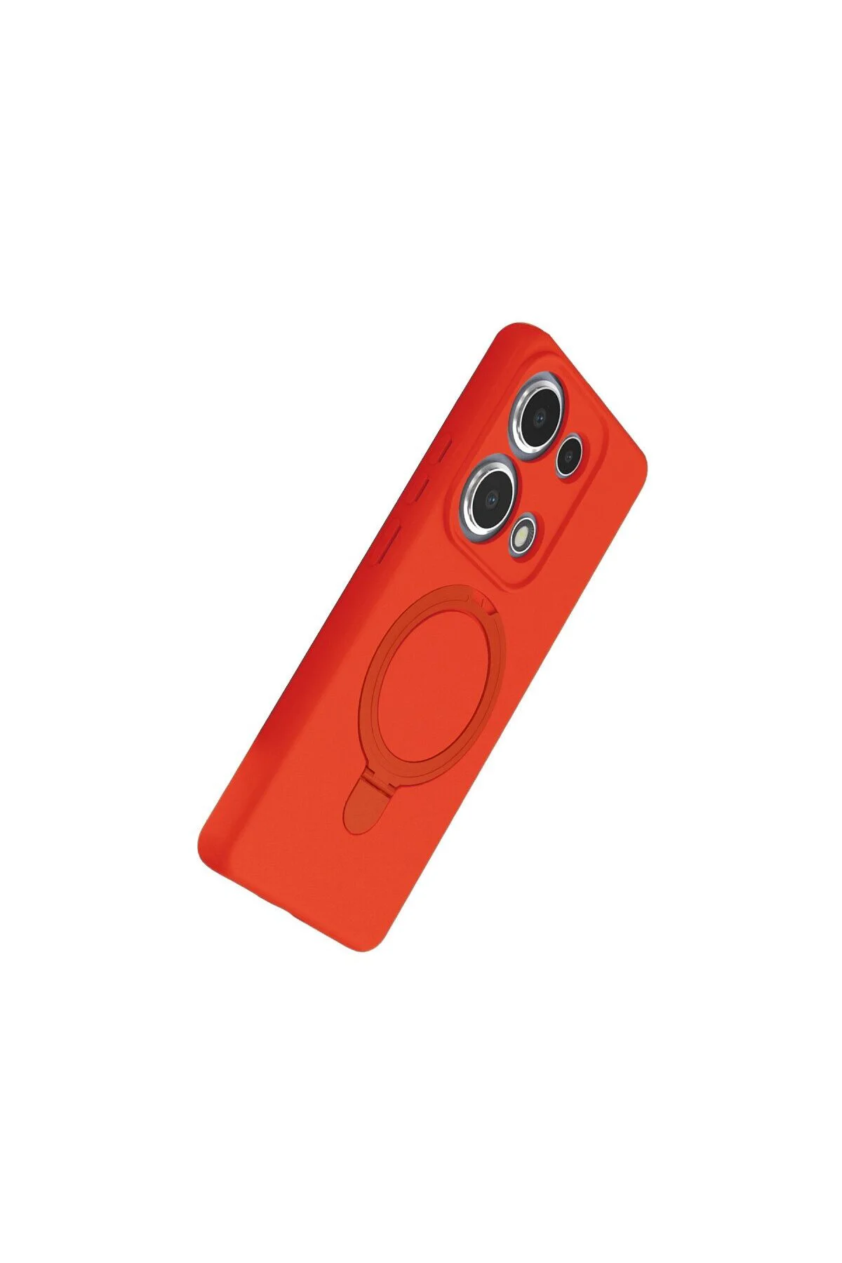 Xiaomi Redmi Note 13 Pro 4g Regal Magsafe Standlı Kapak - Turuncu Xiaomi Redmi Note 13 Pro 4g Regal Magsafe Standlı Kapak - Turuncu