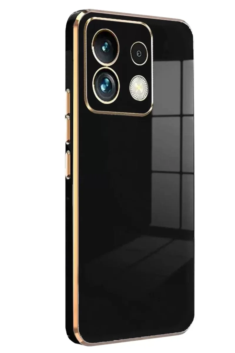 Xiaomi Redmi Note 13 4G Kılıf Volet Silikon - Siyah