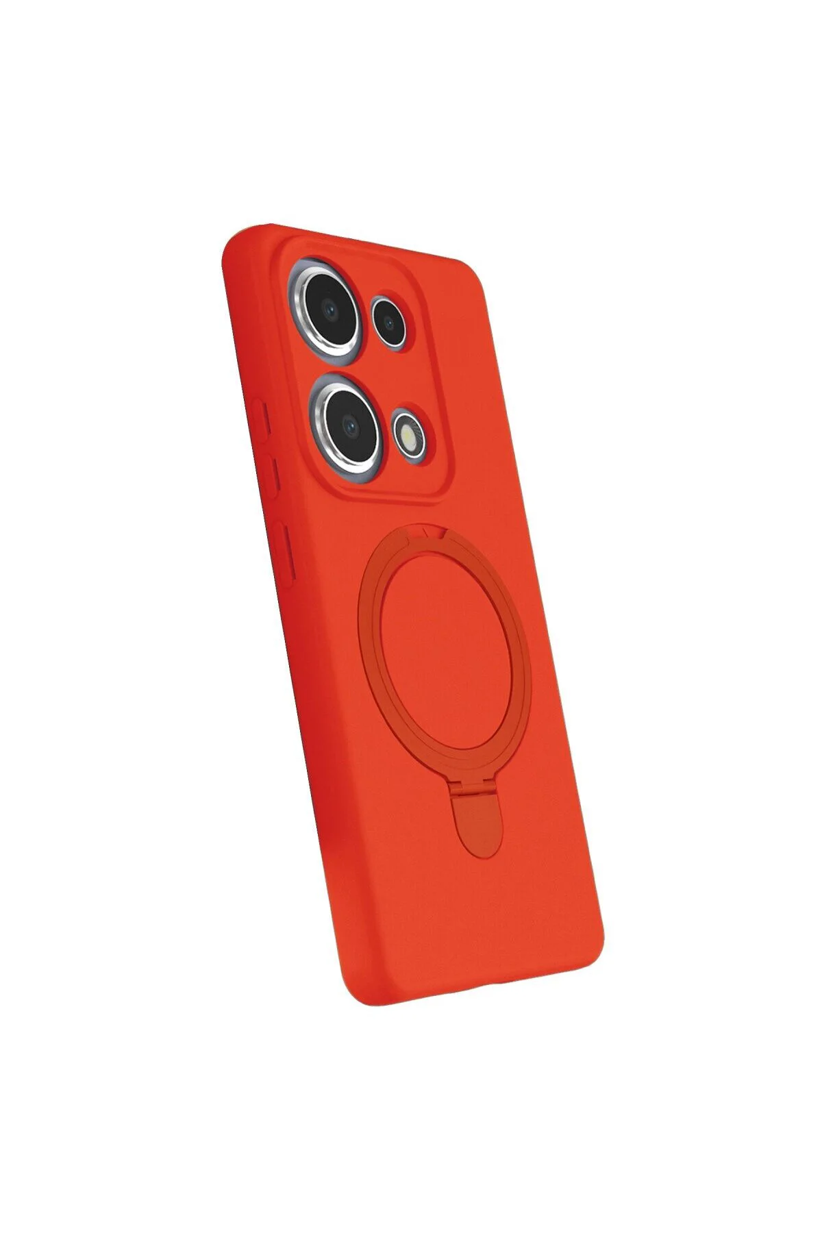 Xiaomi Redmi Note 13 Pro 4g Regal Magsafe Standlı Kapak - Turuncu Xiaomi Redmi Note 13 Pro 4g Regal Magsafe Standlı Kapak - Turuncu